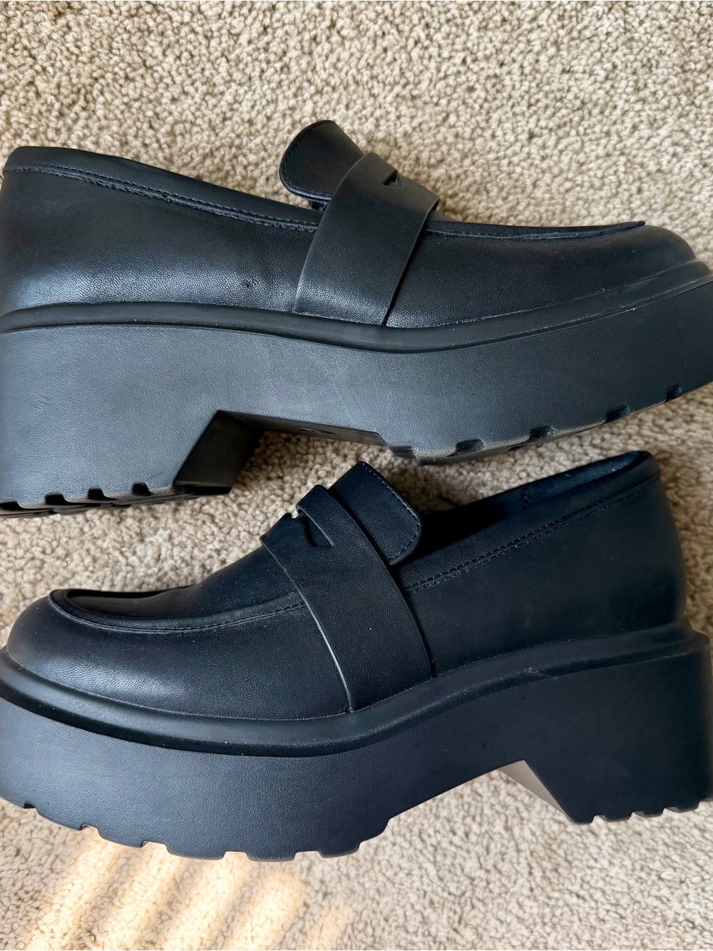 wild fable Black Platform Penny Loafers